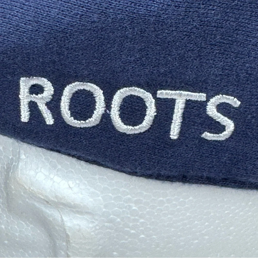 2004 Roots Greece Olympics Team USA Blue Flat Cap Newsboy Cabbie Beret Hat S/M - Picture 4 of 12